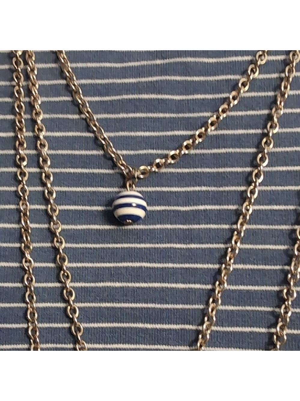 Charming Charlie Nautical Necklace with Tassel - Picture 4 of 7